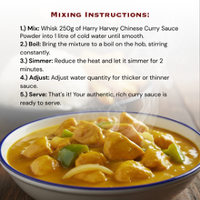 Load image into Gallery viewer, Harry Harvey Chinese Curry Sauce - The Chip Shop Flavour - 250g