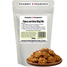 Load image into Gallery viewer, Harry Harvey’s Onion Bhaji Pakora Mix - 500g
