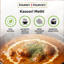 Load image into Gallery viewer, Harry Harvey Kasoori Methi - Dried Fenugreek Leaves - 500g
