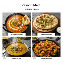 Load image into Gallery viewer, Harry Harvey Kasoori Methi - Dried Fenugreek Leaves - 500g
