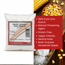 Load image into Gallery viewer, Harry Harvey Cornstarch in UK | Natural Corn Starch | 250g, 12 x 500g &amp; Full Case 84 x 250g
