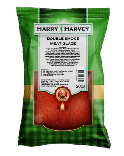 Double Smoke Meat Glaze 200g by Harry Harvey