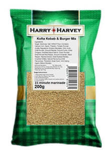 Harry Harvey Kofta Kebab & Burger Mix | 200g Packet | Butchers