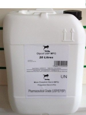 Glycol 1 - 25 Litres MPG Propylene USP EP PG GRADE