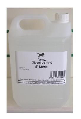 5 Litres MPG Propylene Glycol USP EP PG GRADE monpropylene 5L 5 Litre 5 L