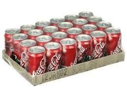Coca Cola Case of 24 cans, 330ml Cok