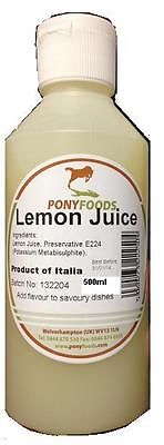 500 ml Lemon Juice - takeaway sauce kebab shops BBQ burger van Machine Chipp