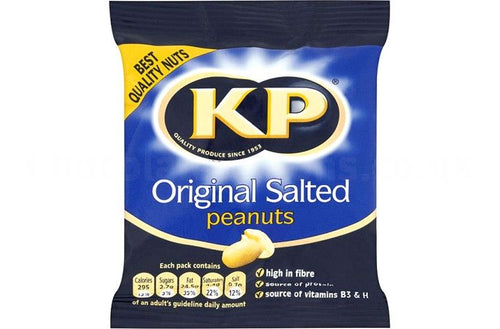 KP Original Salted Peanuts 50g x 24 - Pub Card