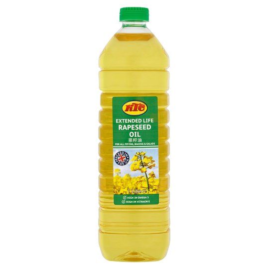 1L KTC Extended Life Rapeseed Oil