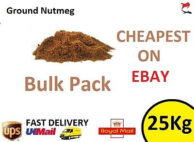 25 KG Ground Nutmeg Bulk Trade