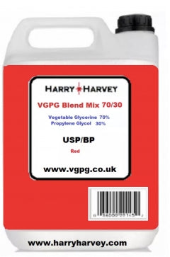 1 Litres Red VG PG Blend Mix 70:30 Ratio Base Mix