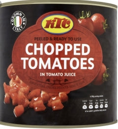 KTC Chopped Plum Tomatoes 6 x 2.55kg
