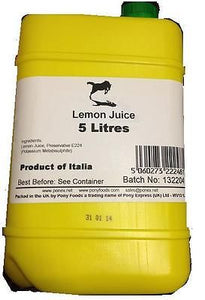 10 Litres Lemon Juice