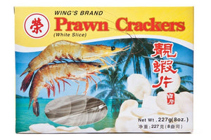3 x Wing's Brand PRAWN CRACKERS 227g
