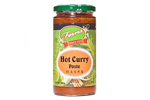 6 x 380g Ferns Hot Curry Paste