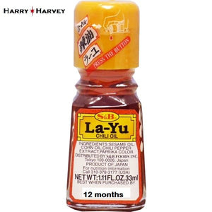 33ml La-Yu Chilli Oil - S&B Foods