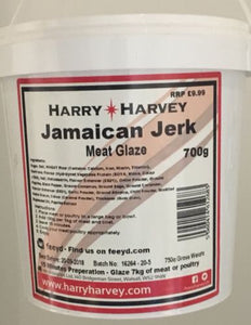 700g Jamaican Jerk Meat Glaze and Marinade - Harry Harvey
