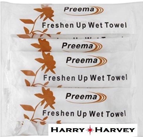 Preema Lemon Scented Wet Towels Wipes