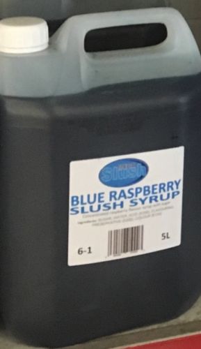 5 LTR BOTTLE SLUSH MACHINE SYRUP / SNOW CONE SYRUP 6 TO 1 MIX