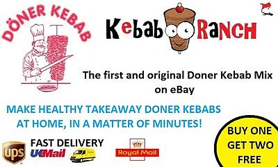 Takeaway Doner Kebab Gyro Donair Shawarma Spice Mix Seasoning BUY ONE GET 1