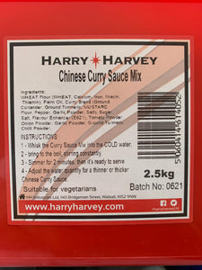 2.5kg Harry Harvey Chinese Style Curry Sauce Mix