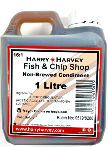 1L Harry Harvey Non Brewed Condiment 16:1 Concentrate