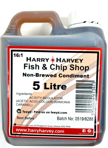 5L Harry Harvey Non Brewed Condiment vinegar 16:1